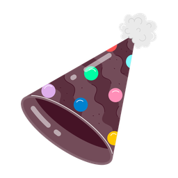 Birthday Cap  Icon