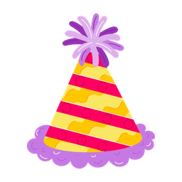 Birthday Cap  Icon