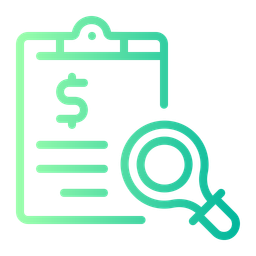 Cost tracking  Icon