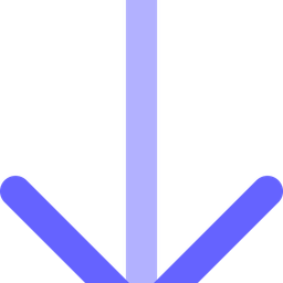 Down Arrow  Icon