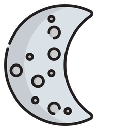 Half moon  Icon