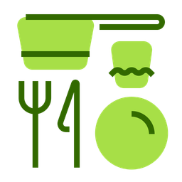 Cutlery and crockery  Icon