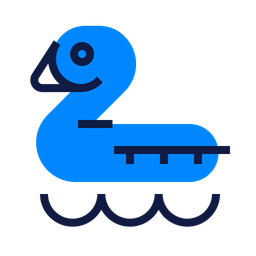 Inflatable duck  Icon