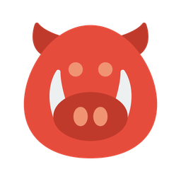 Boar Face  Icon