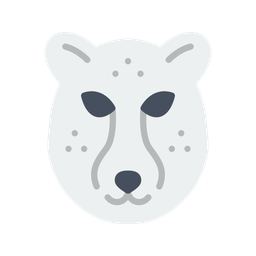 Cheetah Face  Icon