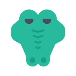 Crocodile Face  Icon