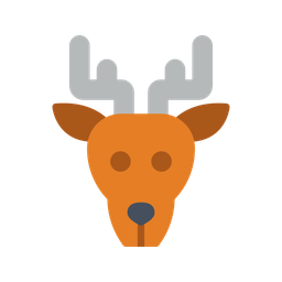 Deer Face  Icon