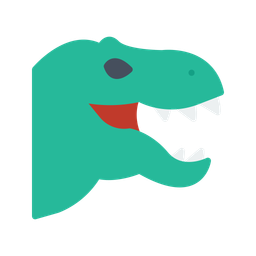 Dinosaur Face  Icon