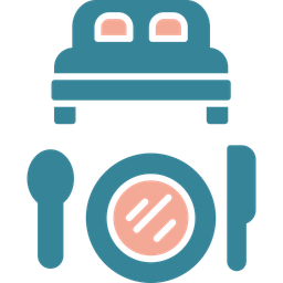 Bed And Breakfast  Icon