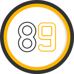 Eighty nine  Icon