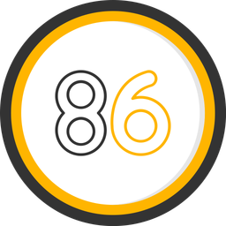 Eighty six  Icon