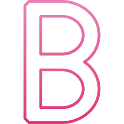 Capital b  Icon