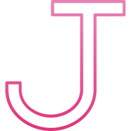 Capital j  Icon