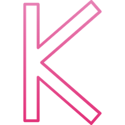 Capital k  Icon