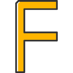 Capital f  Icon