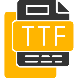 Ttf file  Icon