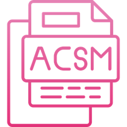 Acsm file  Icon