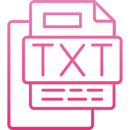 Txt file  Icon