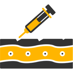 Botoxbeauty injeção tratamento seringa cirurgia terapia pele agulha médica  Ícone
