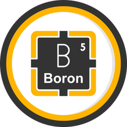Boron Preodic Table Preodic Elements Icono