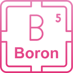 Boron Preodic Table Preodic Elements Icono