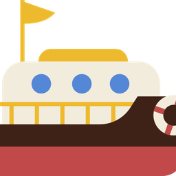 Children Toy Ship-Boat  Icon