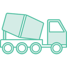 Concrete mixer  Icon