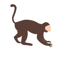 Monkey Animal Zoo Icon