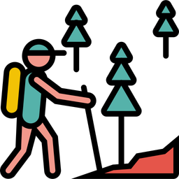 Hiking  Icon