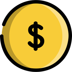 Dollar coin  Icon