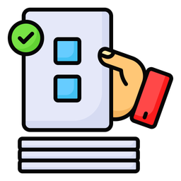 Ballot Check  Icon