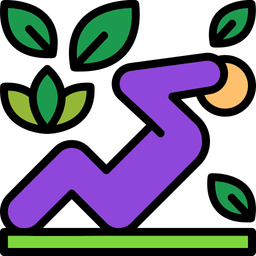 Bodyweight exercises  Icon