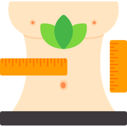 Body measurements  Icon