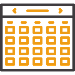 Agenda do calendário  Ícone