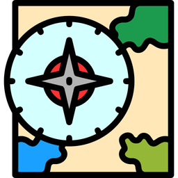 Compass Navigation Tool Direction Finder 아이콘