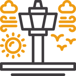 Air Traffic Control Tower  Icon