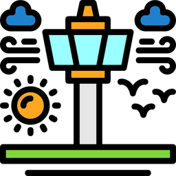 Air Traffic Control Tower  Icon