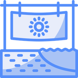 Beach Towel  Icon