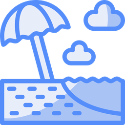 Beach Umbrella  Icon