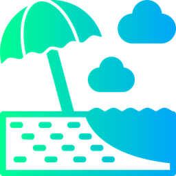 Beach Umbrella  Icon