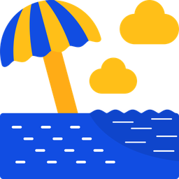 Beach Umbrella  Icon