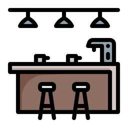 Bar counter  Icon