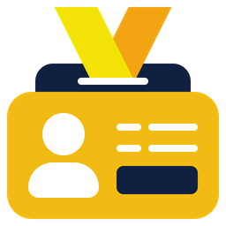 Employee badge  Icon