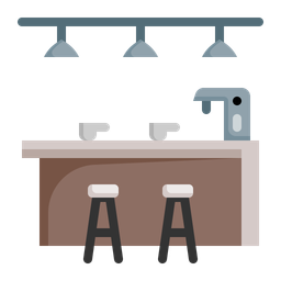 Bar counter  Icon