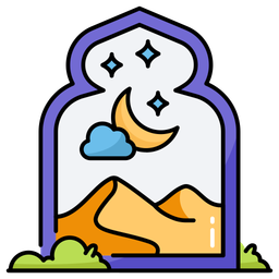 Crescent Moon  Icon