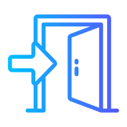 Exit door  Icon