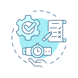 Business management execution  Icon