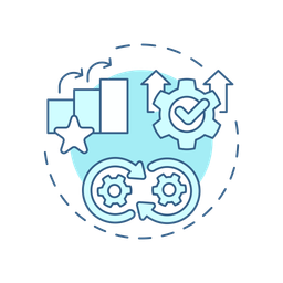 Business process management optimization  Icon