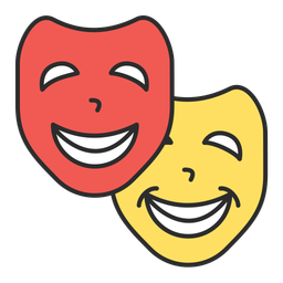 Comedy mask  Icon