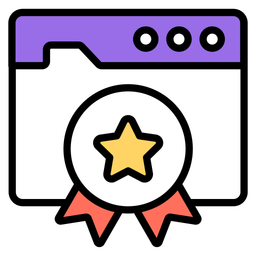 Awarded Website  Icon